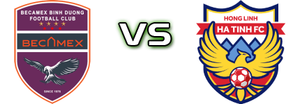 Becamex Bình Dương - Hà Tĩnh Estatísticas e detalhes do jogo