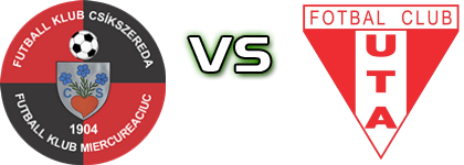 FK Csíkszereda - UTA Arad Estatísticas e detalhes do jogo