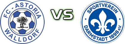 Walldorf - Darmstadt Estatísticas e detalhes do jogo