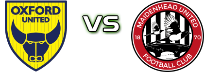 Oxford Utd - Maidenhead detalji utakmice i statistika Oxford Utd - Maidenhead detalji utakmice i statistika