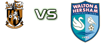 Folkestone - Walton & Hersham Statistiche e dettagli partita