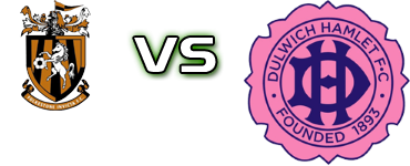 Folkestone - Dulwich Statistiche e dettagli partita