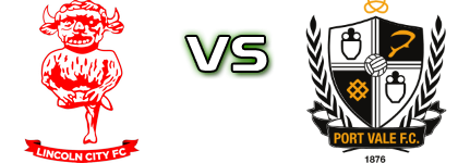 Lincoln - Port Vale детайли и статистика