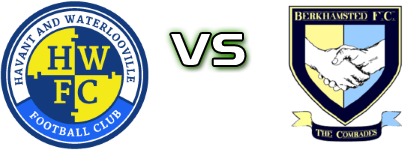 Havant & W'ville - Berkhamsted детайли и статистика