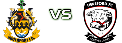 Southport - Hereford head to head game preview and prediction