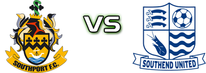 Southport - Southend Utd Detalles y estadisticas