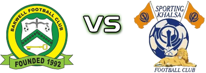 Barwell - Sporting Khalsa FC head to head game preview and prediction