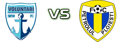Voluntari - Petrolul Ploieşti Spiel Prognosen und Statistiken