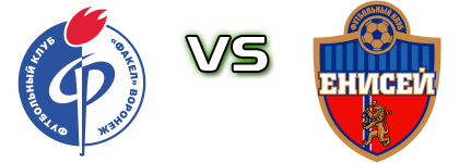 Fakel - Enisey  детайли и статистика