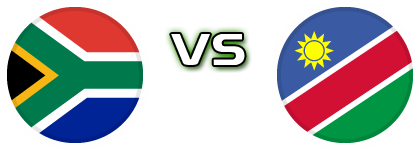 South Africa - Namibia head to head game preview and prediction