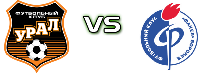 Ural - Fakel Statistiche e dettagli partita