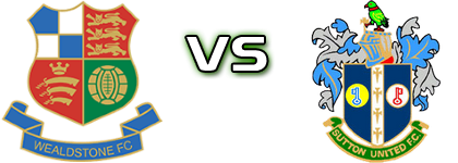 Wealdstone - Sutton detalji utakmice i statistika Wealdstone - Sutton detalji utakmice i statistika