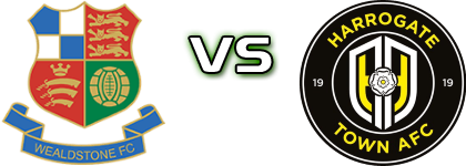 Wealdstone - Harrogate Statistiche e dettagli partita