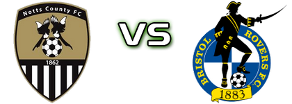 Notts County - Bristol Rovers Spiel Prognosen und Statistiken