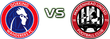 Dorking Wanderers - Maidenhead Detalles y estadisticas Dorking Wanderers - Maidenhead Detalles y estadisticas