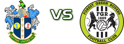 Sutton - Forest Green head to head game preview and prediction
