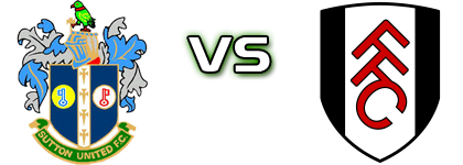 Sutton - Fulham head to head game preview and prediction Sutton - Fulham head to head game preview and prediction