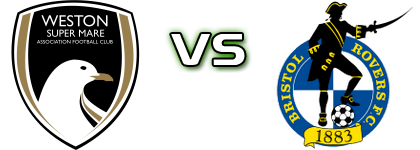 Weston Super Mare - Bristol Rovers Statistiche e dettagli partita