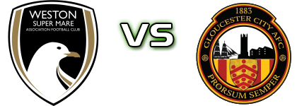 Weston Super Mare - Gloucester Statistiche e dettagli partita