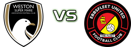 Weston Super Mare - Ebbsfleet Statistiche e dettagli partita