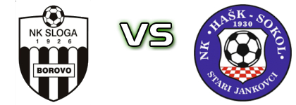 Sloga (B) - HAŠK Sokol head to head game preview and prediction