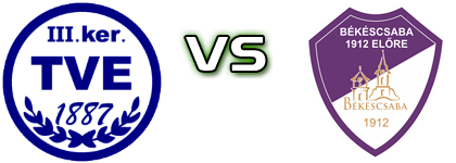 III. Kerületi TVE - Békéscsaba Spiel Prognosen und Statistiken