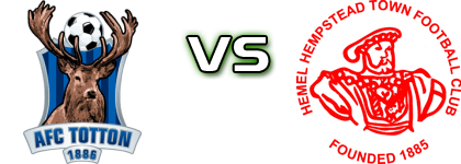 Totton - Hemel Hempstead Statistiche e dettagli partita Totton - Hemel Hempstead Statistiche e dettagli partita