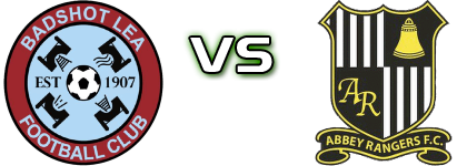 Badshot - Abbey Rangers Detalji meca I statistika. Badshot - Abbey Rangers Detalji meca I statistika.
