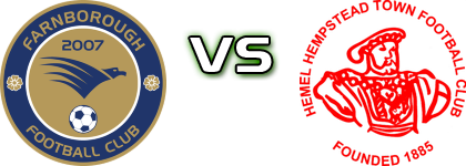 Farnborough - Hemel Hempstead Estatísticas e detalhes do jogo