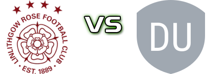 Linlithgow Rose - Dunipace FC head to head game preview and prediction