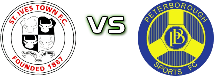 St Ives - Peterborough Sports Statistiche e dettagli partita St Ives - Peterborough Sports Statistiche e dettagli partita
