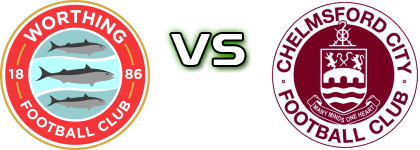 Worthing - Chelmsford head to head game preview and prediction