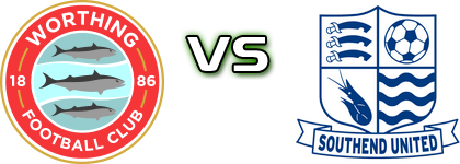 Worthing - Southend Utd detalji utakmice i statistika