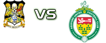 Three Bridges - Ashford United Spiel Prognosen und Statistiken
