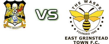 Three Bridges - East Grinstead Town head to head game preview and prediction