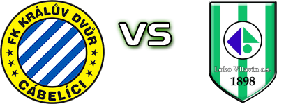 Králův Dvůr - Loko Vltavín Statistiche e dettagli partita
