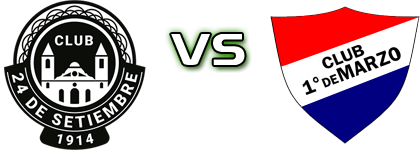 24 de Setiembre - Club 1 De Marzo Spiel Prognosen und Statistiken