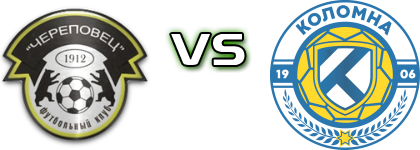 FC Cherepovets-Vityaz - Kolomna детайли и статистика FC Cherepovets-Vityaz - Kolomna детайли и статистика