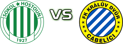 Sokol Hostouň - Králův Dvůr head to head game preview and prediction