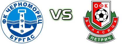 Chernomorets - Belasitsa detalji utakmice i statistika Chernomorets - Belasitsa detalji utakmice i statistika