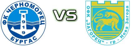 Chernomorets - Zagorets detalji utakmice i statistika Chernomorets - Zagorets detalji utakmice i statistika
