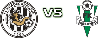 FC Hradec Králové B - FK Jablonec B Spiel Prognosen und Statistiken