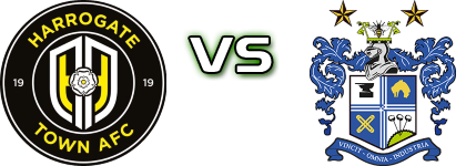 Harrogate - Bury Detalji meca I statistika.