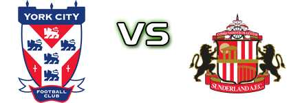 York - Sunderland Statistiche e dettagli partita