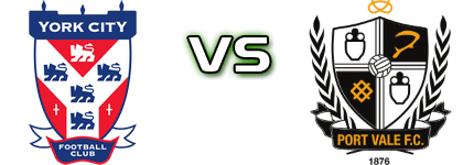 York - Port Vale Statistiche e dettagli partita