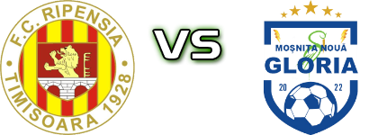 Ripensia Timișoara - Gloria Moșnița Nouă детайли и статистика