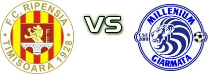 Ripensia Timișoara - Milenium Giarmata детайли и статистика