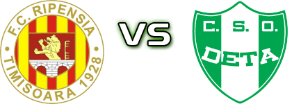 Ripensia Timișoara - CSO Deta детайли и статистика