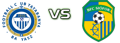 Tatabánya - Siófok Detalles y estadisticas