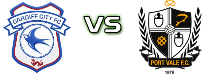 Cardiff - Port Vale детайли и статистика